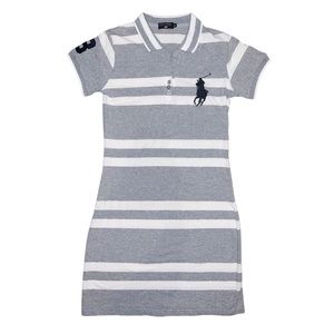 Polo by Ralph Lauren collar short-sleeve mini dress